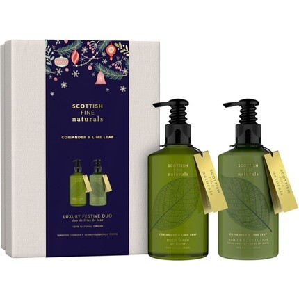 Подарочный набор Scottish Fine Soaps Naturals Кориандр и лайм - Уход за телом 
Подарочный набор Scottish Fine Soaps Naturals Кориандр и лайм - Уход за телом
