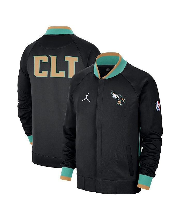 Мужская брендовая куртка Charlotte Hornets 2022/23 City Edition Thermaflex черного и мятного цвета с молнией во всю длину Jordan, черный
Мужская брендовая куртка Charlotte Hornets 2022/23 City Edition Thermaflex черного и мятного цвета с молнией во всю длину Jordan, черный