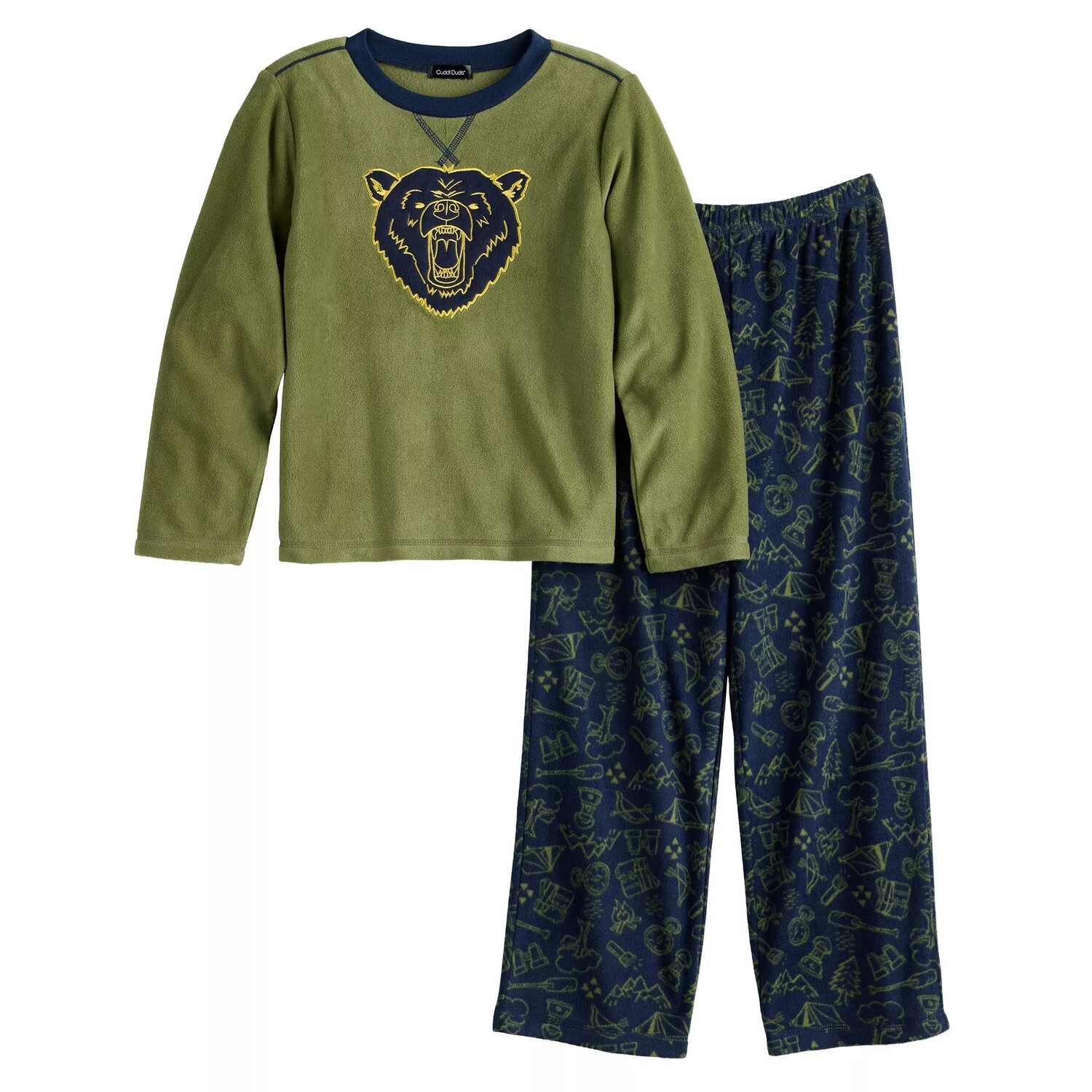 Пижамный комплект Cuddl Duds с верхом и низом для мальчиков 6–16 лет, флисовый верх и низ Cuddl Duds
Пижамный комплект Cuddl Duds с верхом и низом для мальчиков 6–16 лет, флисовый верх и низ Cuddl Duds