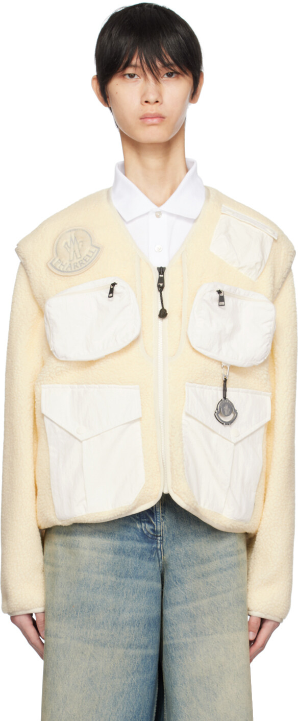 Moncler x Pharrell Williams Off-White Конвертируемый пуховик Белый Moncler Genius
Moncler x Pharrell Williams Off-White Конвертируемый пуховик Белый Moncler Genius