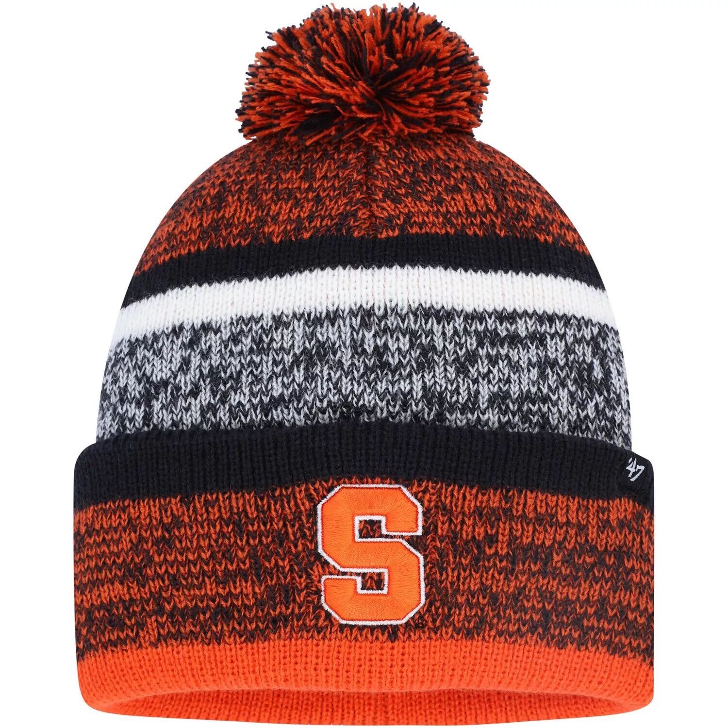 Мужская вязаная шапка '47 Navy Syracuse Orange Northward с манжетами и помпоном
Мужская вязаная шапка '47 Navy Syracuse Orange Northward с манжетами и помпоном