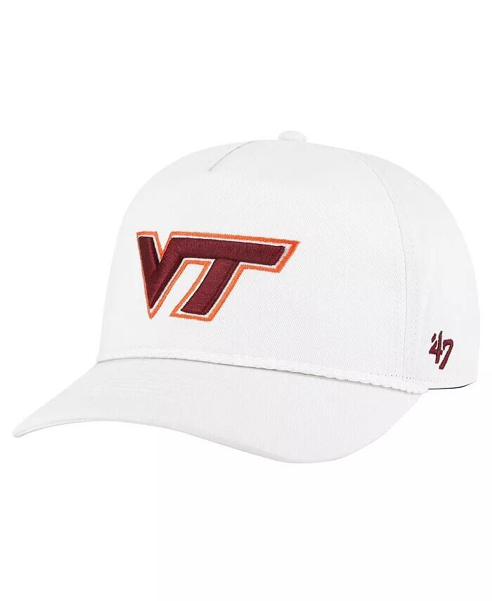 Мужская белая регулируемая кепка Virginia Tech Hokies с веревочной сцепкой '47 Brand, белый
Мужская белая регулируемая кепка Virginia Tech Hokies с веревочной сцепкой '47 Brand, белый
