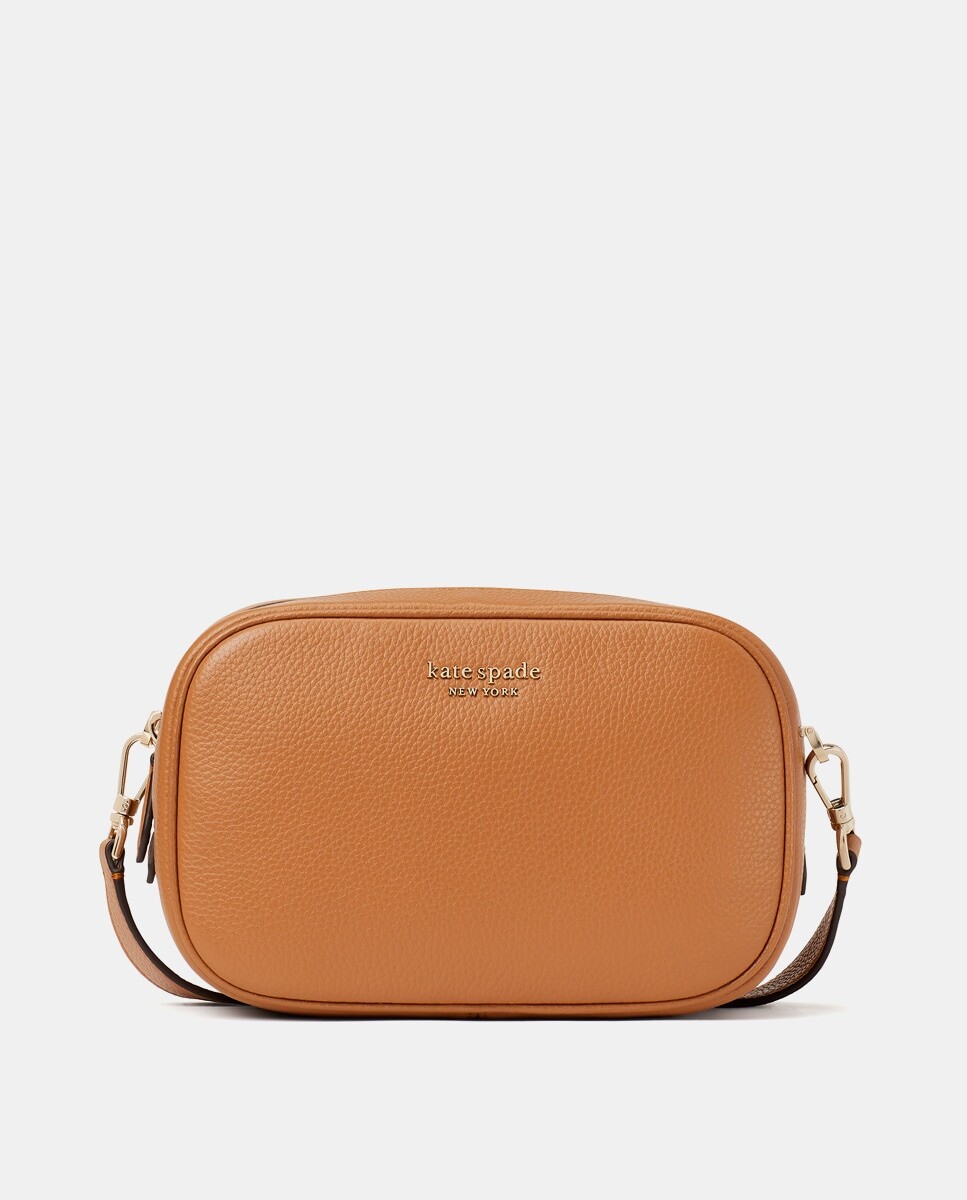Маленькая коричневая сумка через плечо из яловой кожи на молнии Kate Spade, коричневый
Маленькая коричневая сумка через плечо из яловой кожи на молнии Kate Spade, коричневый