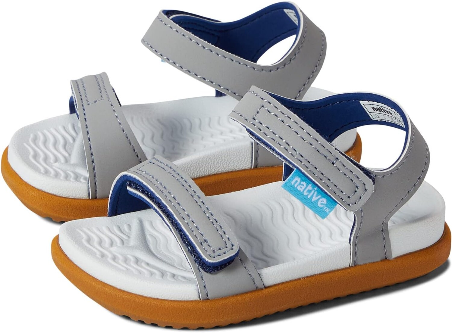 Сандалии на плоской подошве Charley Native Shoes Kids, цвет Pigeon Grey/Shell White/Toffee Brown
Сандалии на плоской подошве Charley Native Shoes Kids, цвет Pigeon Grey/Shell White/Toffee Brown