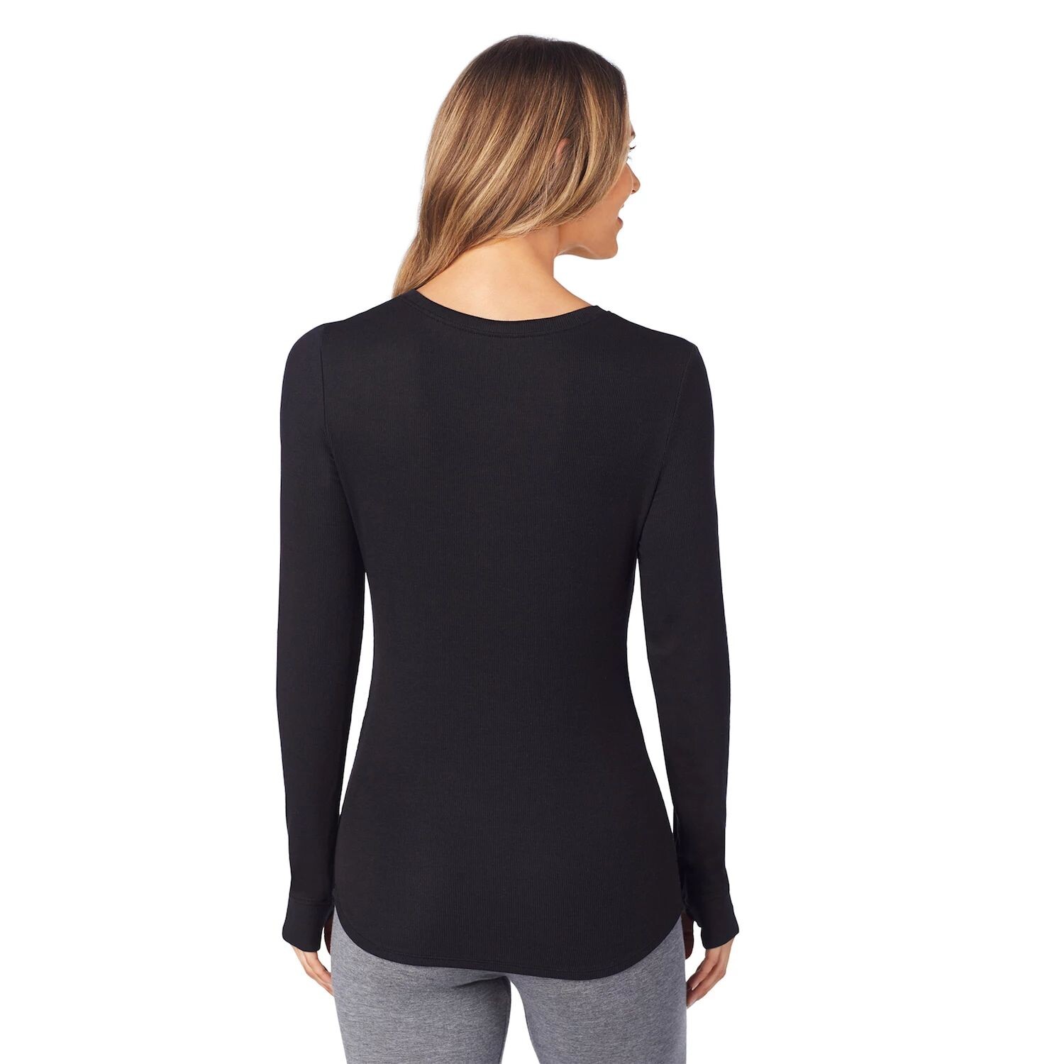 Женская мягкая одежда Cuddl Duds с футболкой в рубчик из эластичной ткани Cuddl Duds
Женская мягкая одежда Cuddl Duds с футболкой в рубчик из эластичной ткани Cuddl Duds