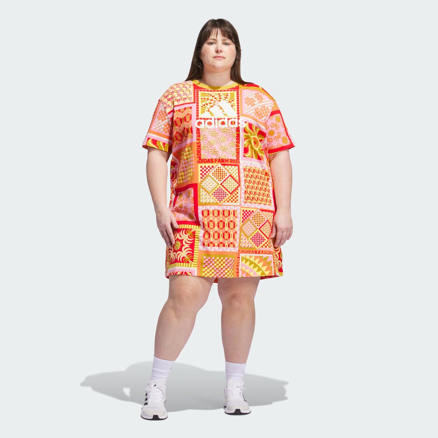 Узкое платье x FARM Rio (большие размеры) Adidas, цвет Victory Gold/Semi Pink Glow
Узкое платье x FARM Rio (большие размеры) Adidas, цвет Victory Gold/Semi Pink Glow