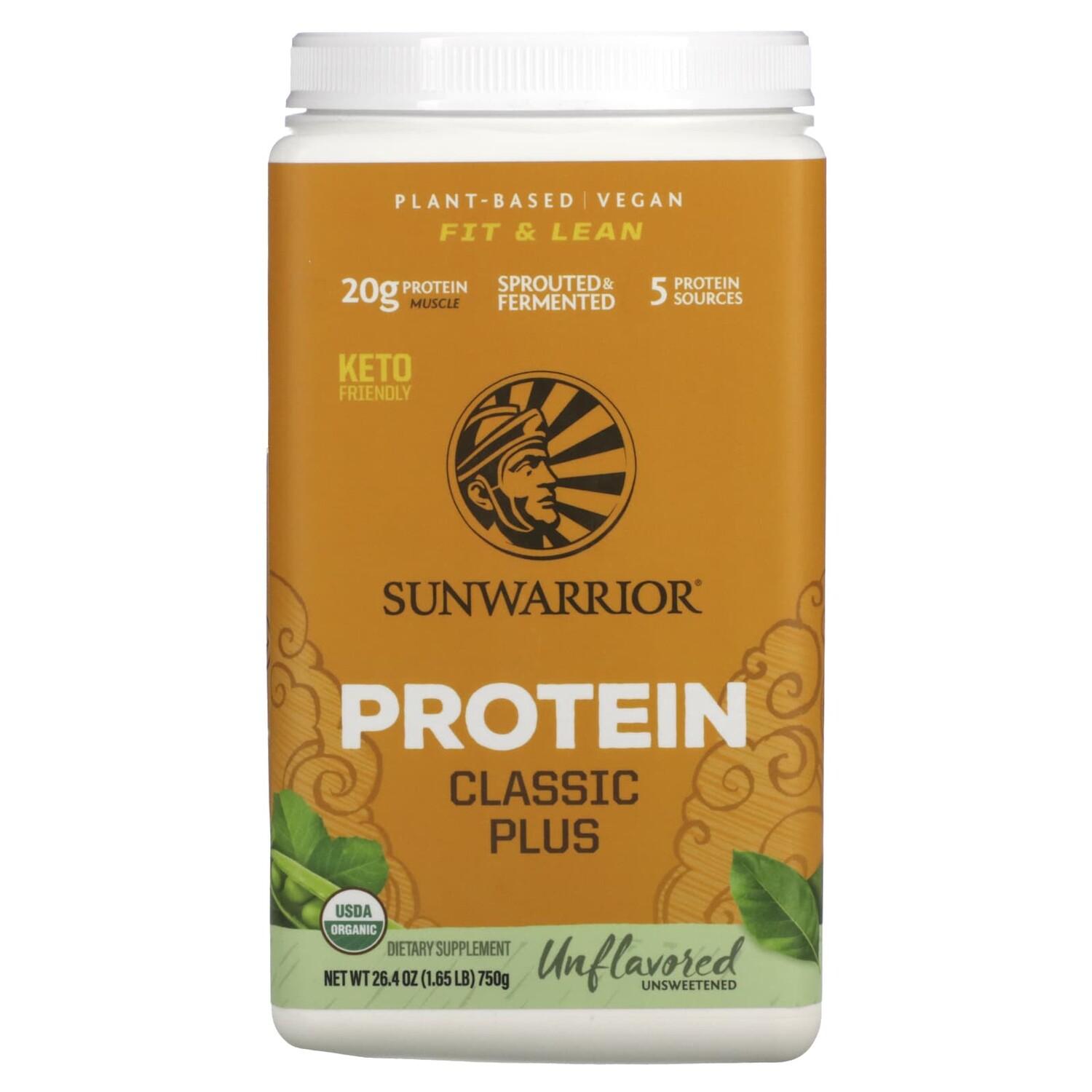 Protein Classic Plus, протеин на растительной основе, натуральный, 750 г (1,65 фунта), Sunwarrior
Protein Classic Plus, протеин на растительной основе, натуральный, 750 г (1,65 фунта), Sunwarrior