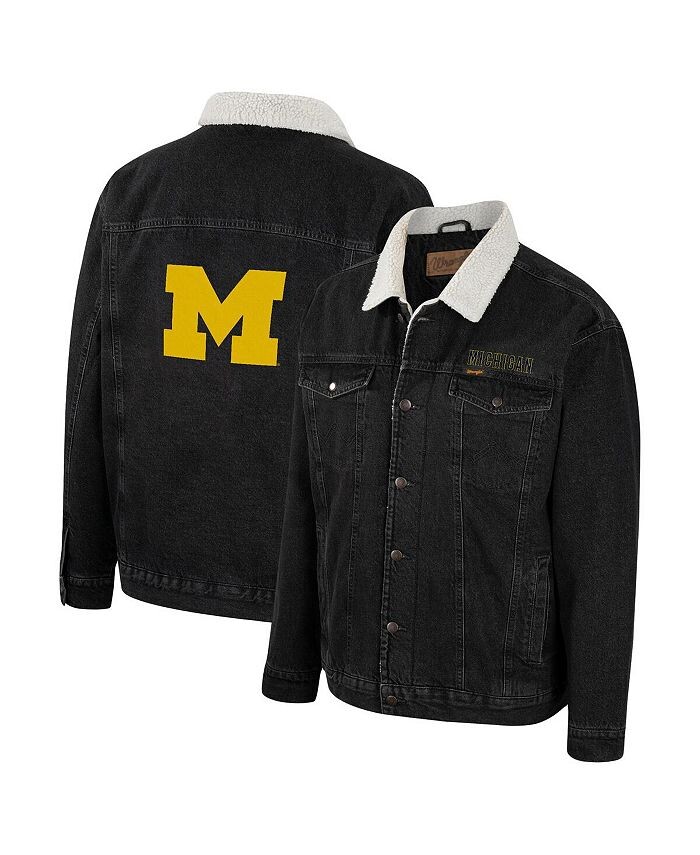 Мужская джинсовая куртка на пуговицах в стиле вестерн x Wrangler Charcoal Michigan Wolverines Western Colosseum, серый
Мужская джинсовая куртка на пуговицах в стиле вестерн x Wrangler Charcoal Michigan Wolverines Western Colosseum, серый