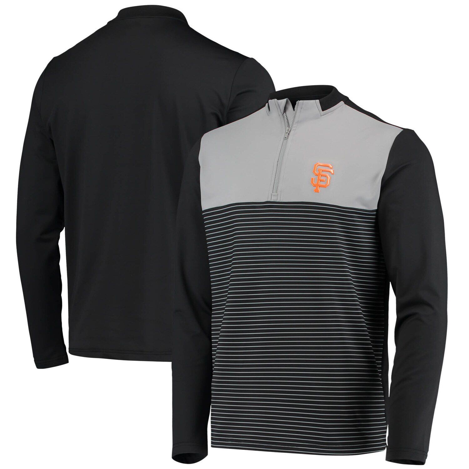 Черная мужская повседневная одежда San Francisco Giants Insignia Wade с молнией до половины
Черная мужская повседневная одежда San Francisco Giants Insignia Wade с молнией до половины