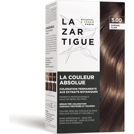 Стойкая краска для волос Lazartigue Il Colore Assoluto 5.00 Светло-каштановый Jf Lazartigue
Стойкая краска для волос Lazartigue Il Colore Assoluto 5.00 Светло-каштановый Jf Lazartigue