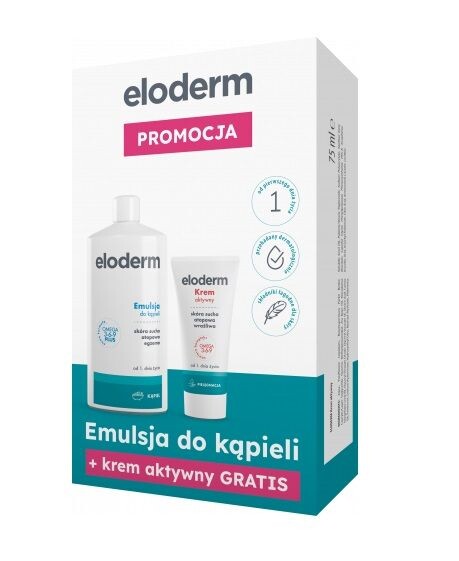 Набор косметики Eloderm Emulsja Nawilżająca 400 мл + Krem Aktywny 75 мл Gratis, 1 шт
Набор косметики Eloderm Emulsja Nawilżająca 400 мл + Krem Aktywny 75 мл Gratis, 1 шт
