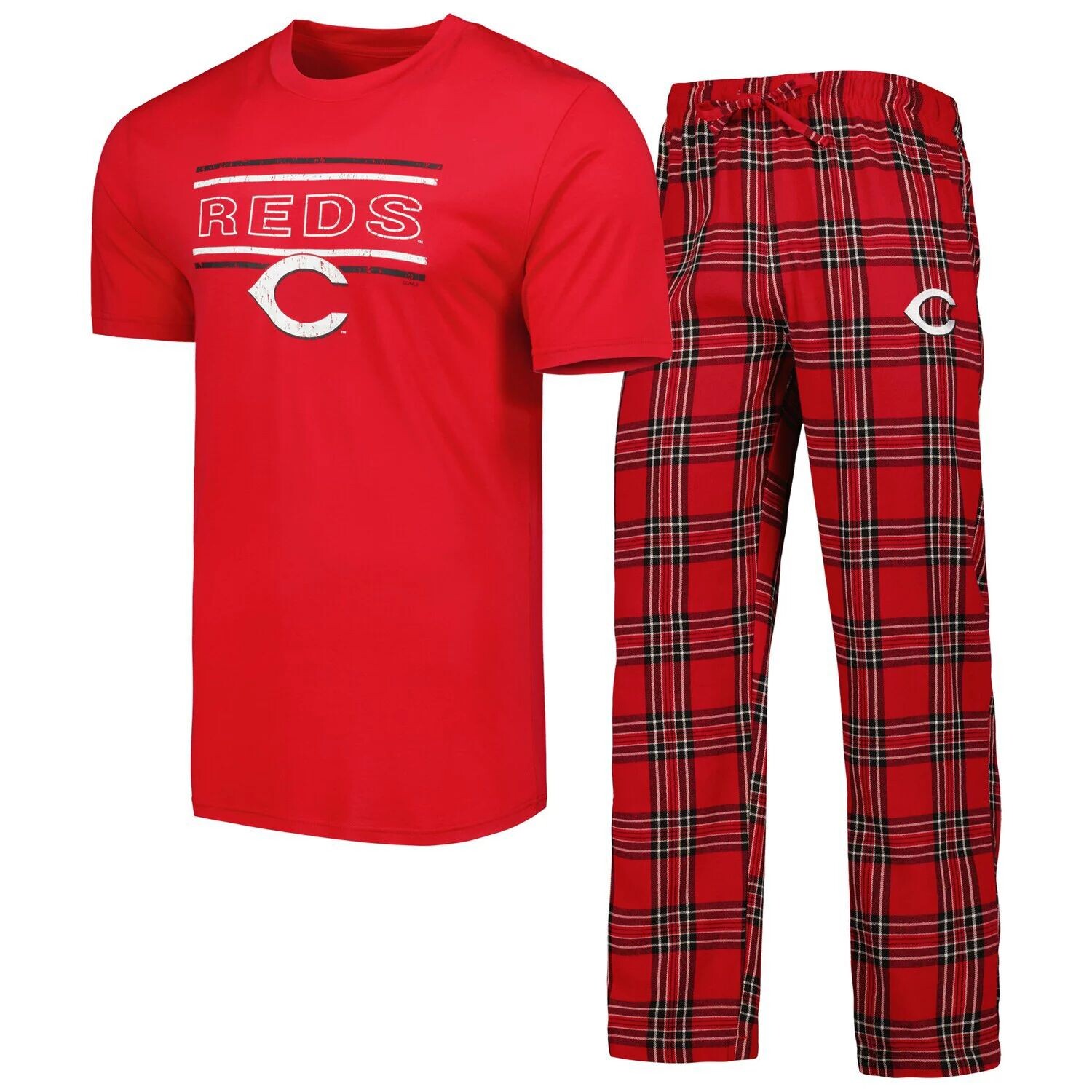 Мужская футболка и брюки Concepts Sport красного/черного цвета Cincinnati Reds Badge, комплект для сна
Мужская футболка и брюки Concepts Sport красного/черного цвета Cincinnati Reds Badge, комплект для сна