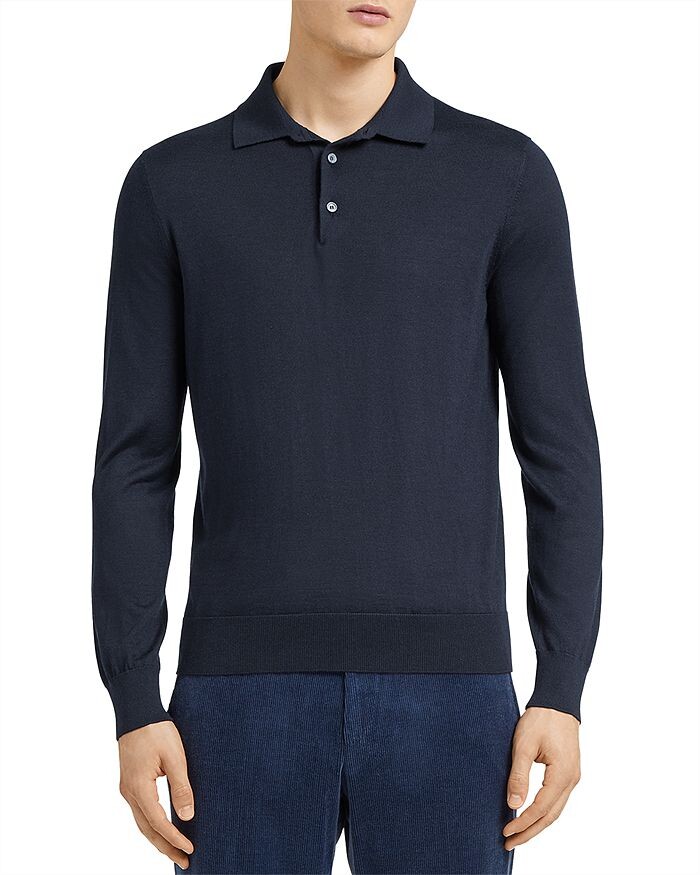 Рубашка поло стандартного кроя с длинными рукавами Cashseta Essential Zegna
Рубашка поло стандартного кроя с длинными рукавами Cashseta Essential Zegna