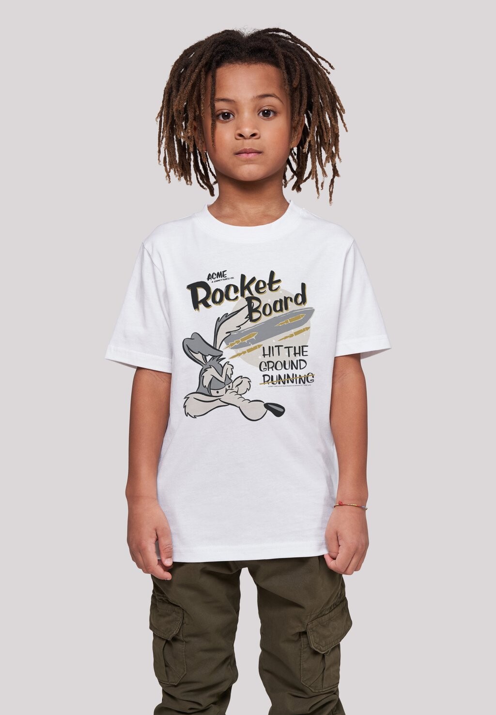 Футболка с принтом LOONEY TUNES WILE E COYOTE ROCKET BOARD CARTOON F4NT4STIC, цвет white
Футболка с принтом LOONEY TUNES WILE E COYOTE ROCKET BOARD CARTOON F4NT4STIC, цвет white