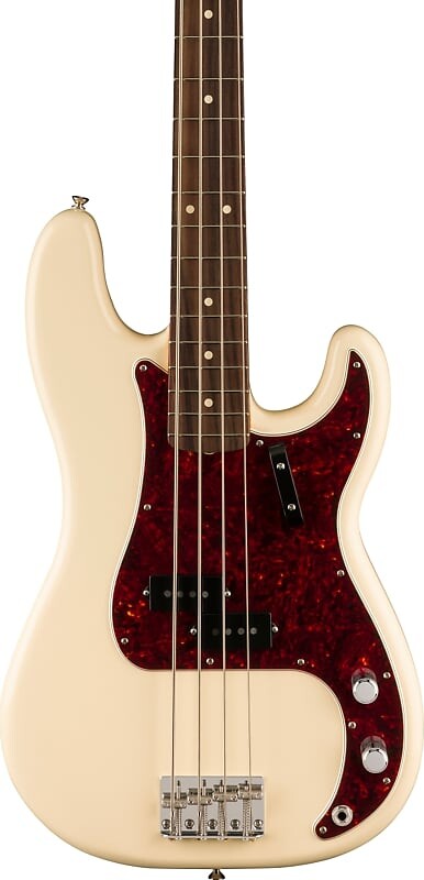 Басс гитара Fender Vintera II '60s Precision Bass Guitar, Olympic White w/ Deluxe Gig Bag
Басс гитара Fender Vintera II '60s Precision Bass Guitar, Olympic White w/ Deluxe Gig Bag