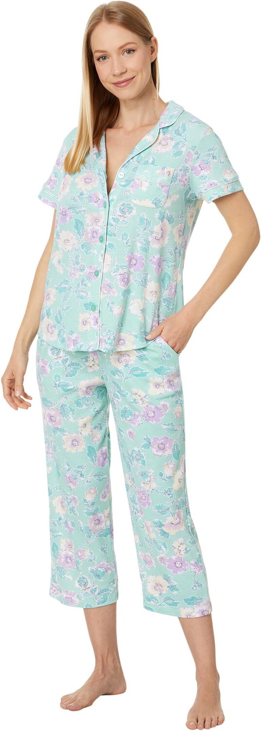 Пижама Karen Neuburger Short Sleeve Girlfriend Capri PJ Set with Lace Detail, цвет Siesta Floral
Пижама Karen Neuburger Short Sleeve Girlfriend Capri PJ Set with Lace Detail, цвет Siesta Floral