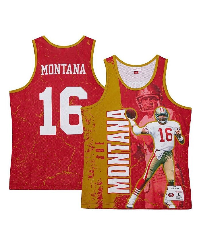 Мужская майка Joe Montana Scarlet San Francisco 49ers 1989 Player Burst Mitchell & Ness, красный
Мужская майка Joe Montana Scarlet San Francisco 49ers 1989 Player Burst Mitchell & Ness, красный