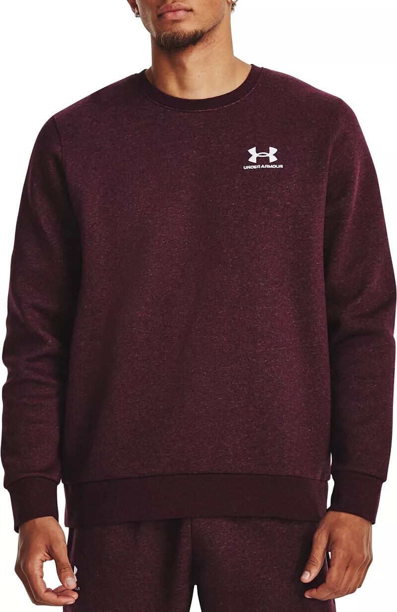 Мужская флисовая толстовка с круглым вырезом Under Armour Essential, темно-бордовый
Мужская флисовая толстовка с круглым вырезом Under Armour Essential, темно-бордовый