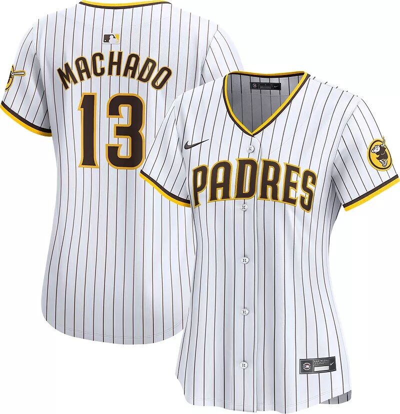 Женское джерси Nike San Diego Padres Manny Machado #13 White Home Limited Vapor
Женское джерси Nike San Diego Padres Manny Machado #13 White Home Limited Vapor