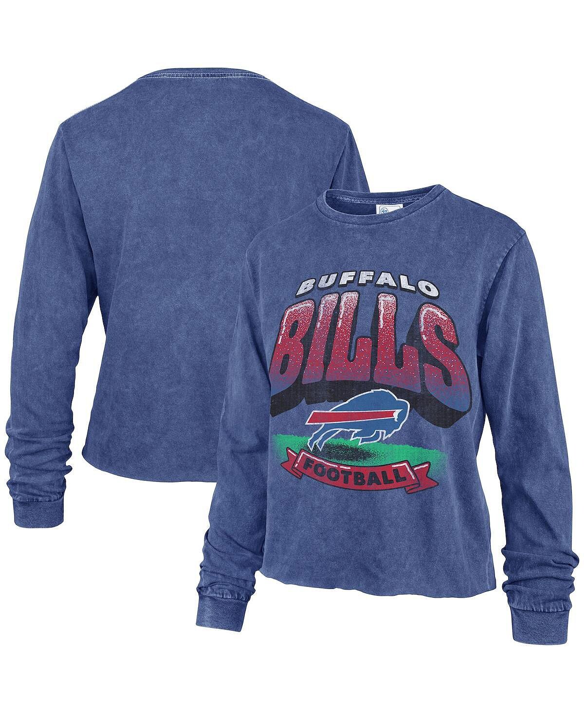 Женская укороченная футболка с длинными рукавами Royal Buffalo Bills Indio в винтажном стиле '47 Brand
Женская укороченная футболка с длинными рукавами Royal Buffalo Bills Indio в винтажном стиле '47 Brand