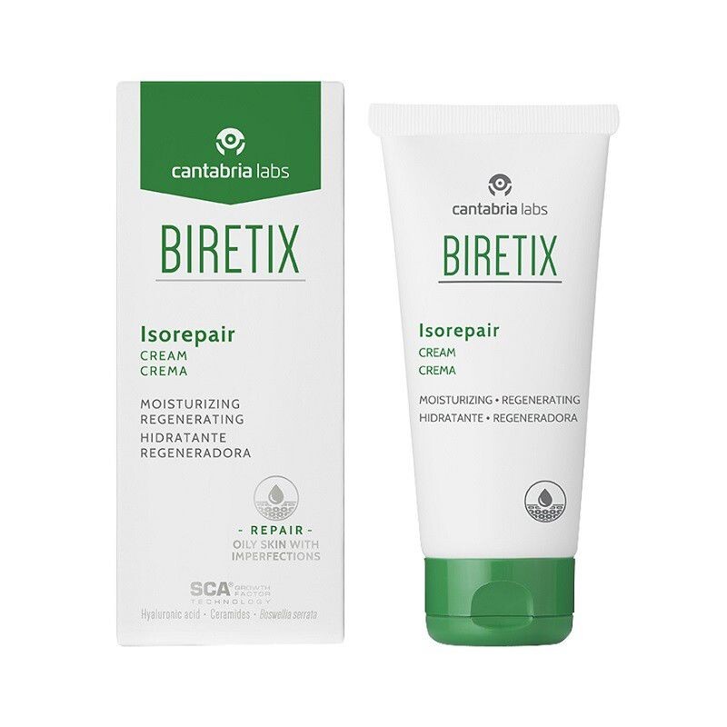 Крем для лечения кожи лица Isorepair crema facial hidratante regeneradora Biretix, 50 мл
Крем для лечения кожи лица Isorepair crema facial hidratante regeneradora Biretix, 50 мл