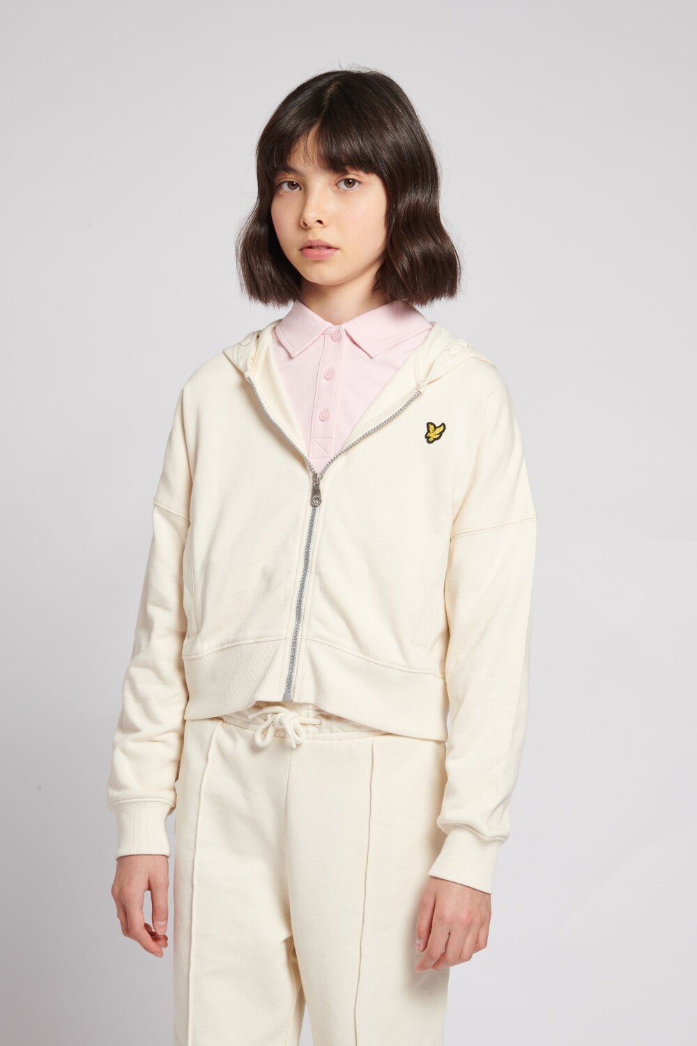 Толстовка свободного кроя для девочек коричневого цвета на молнии Lyle & Scott, коричневый
Толстовка свободного кроя для девочек коричневого цвета на молнии Lyle & Scott, коричневый