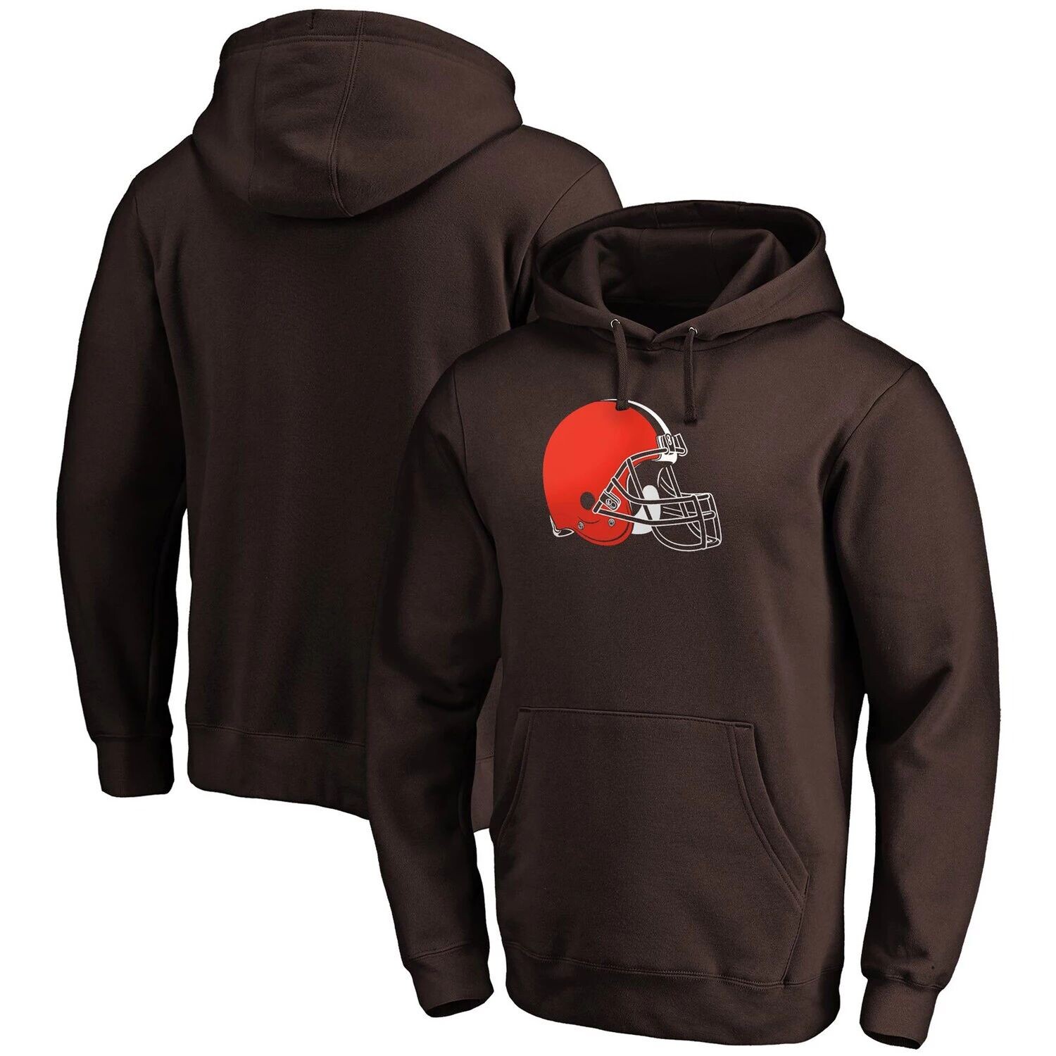 Мужской коричневый пуловер с капюшоном и логотипом команды Cleveland Browns Team Fanatics
Мужской коричневый пуловер с капюшоном и логотипом команды Cleveland Browns Team Fanatics