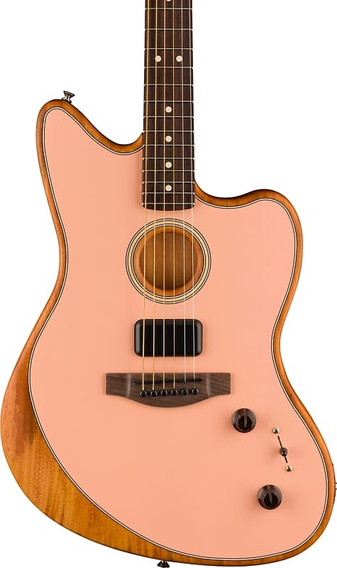 Акустическая гитара Fender Acoustasonic Player Jazzmaster Acoustic-Electric Guitar, Shell Pink w/Bag
Акустическая гитара Fender Acoustasonic Player Jazzmaster Acoustic-Electric Guitar, Shell Pink w/Bag