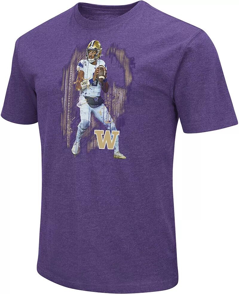 Colosseum Мужская футболка Washington Huskies Michael Penix #9 фиолетового цвета Game Shot
Colosseum Мужская футболка Washington Huskies Michael Penix #9 фиолетового цвета Game Shot