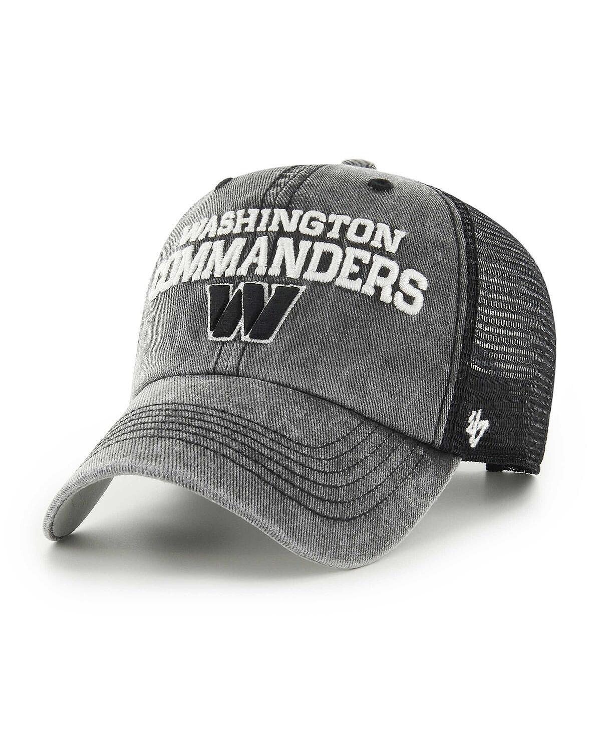 Мужская черная кепка Washington Commanders Drumlin Trucker Clean Up Snapback '47 Brand
Мужская черная кепка Washington Commanders Drumlin Trucker Clean Up Snapback '47 Brand