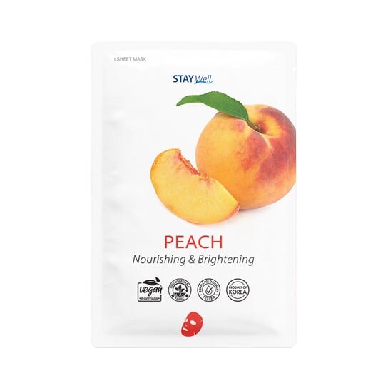 Питательная и осветляющая маска для лица в персиковом листе, 23 г Stay Well, Climate Neutral Face Mask
Питательная и осветляющая маска для лица в персиковом листе, 23 г Stay Well, Climate Neutral Face Mask
