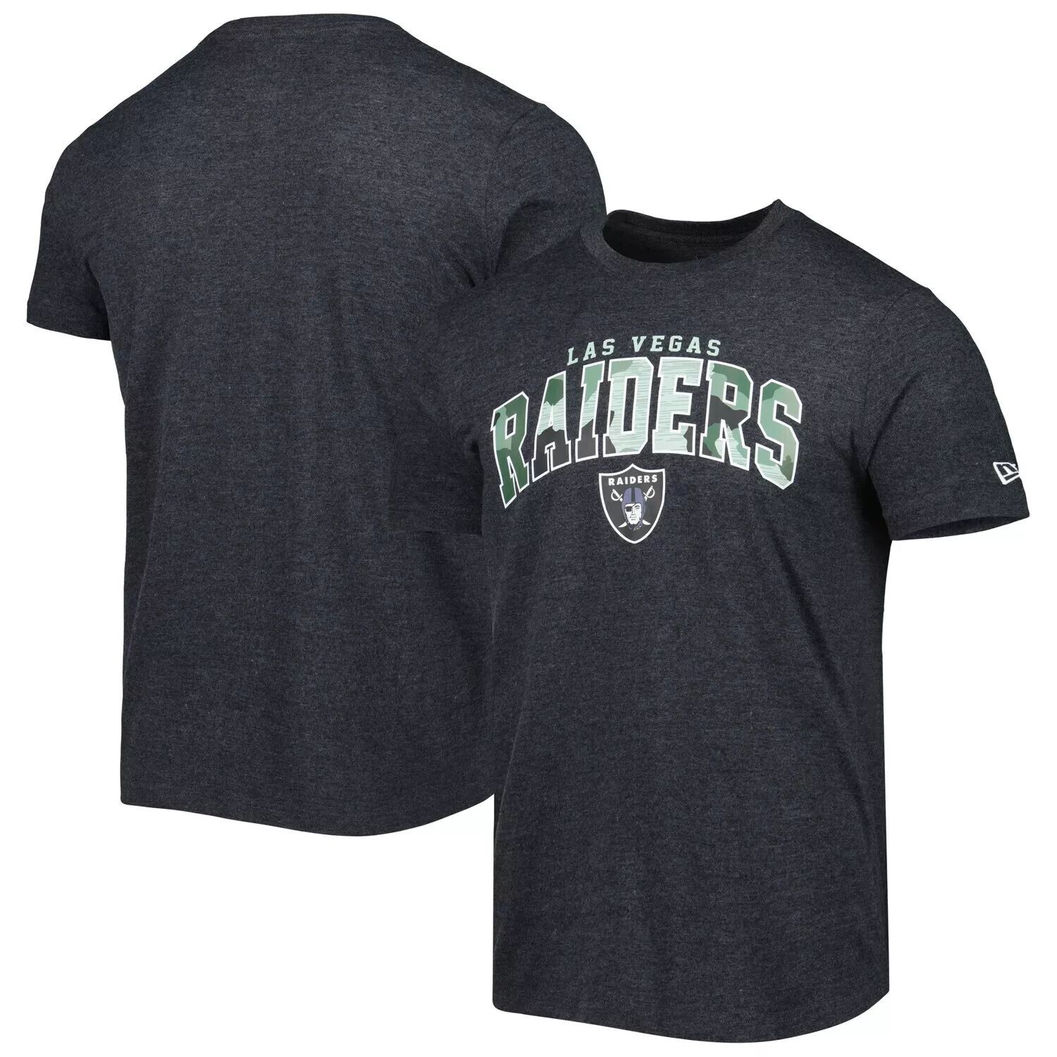 Мужская черная футболка New Era Heathered Las Vegas Raiders Training Collection, Черный
Мужская черная футболка New Era Heathered Las Vegas Raiders Training Collection, Черный
