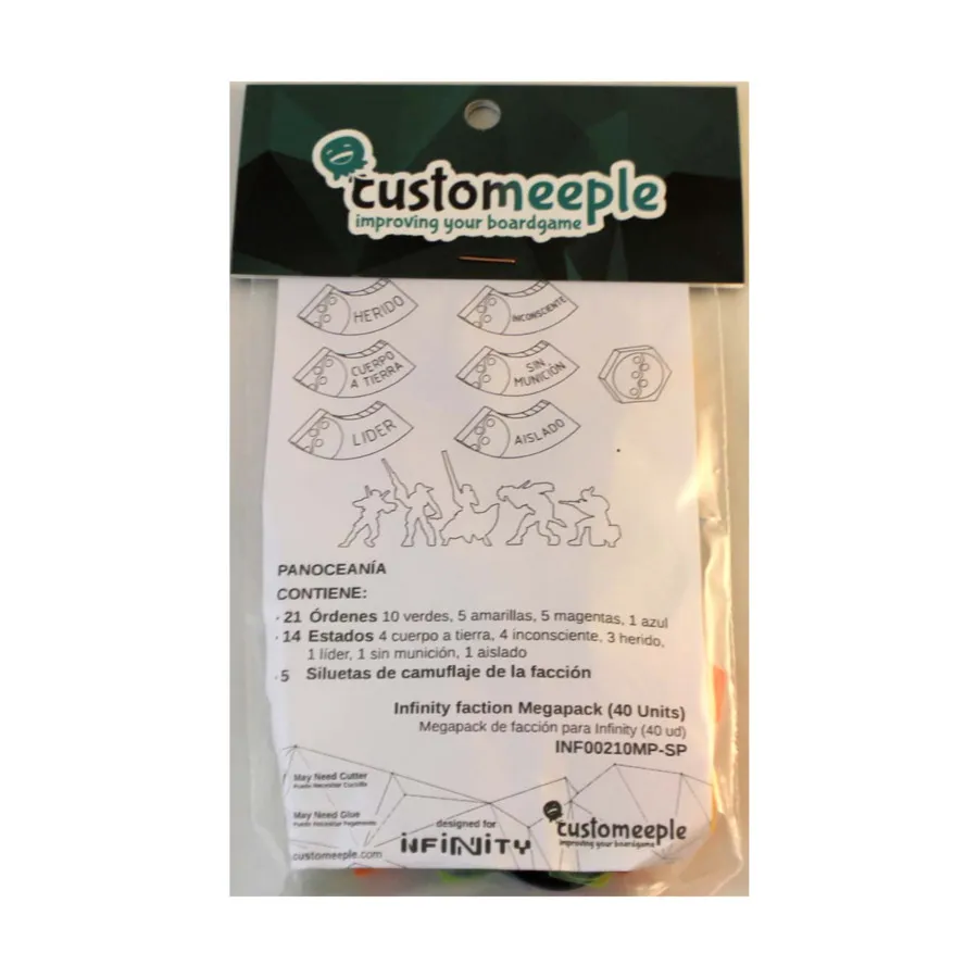 Faction Megapack - PanOceania (испанское издание), Infinity - Tokens, Markers & Templates (Customeeple)
Faction Megapack - PanOceania (испанское издание), Infinity - Tokens, Markers & Templates (Customeeple)