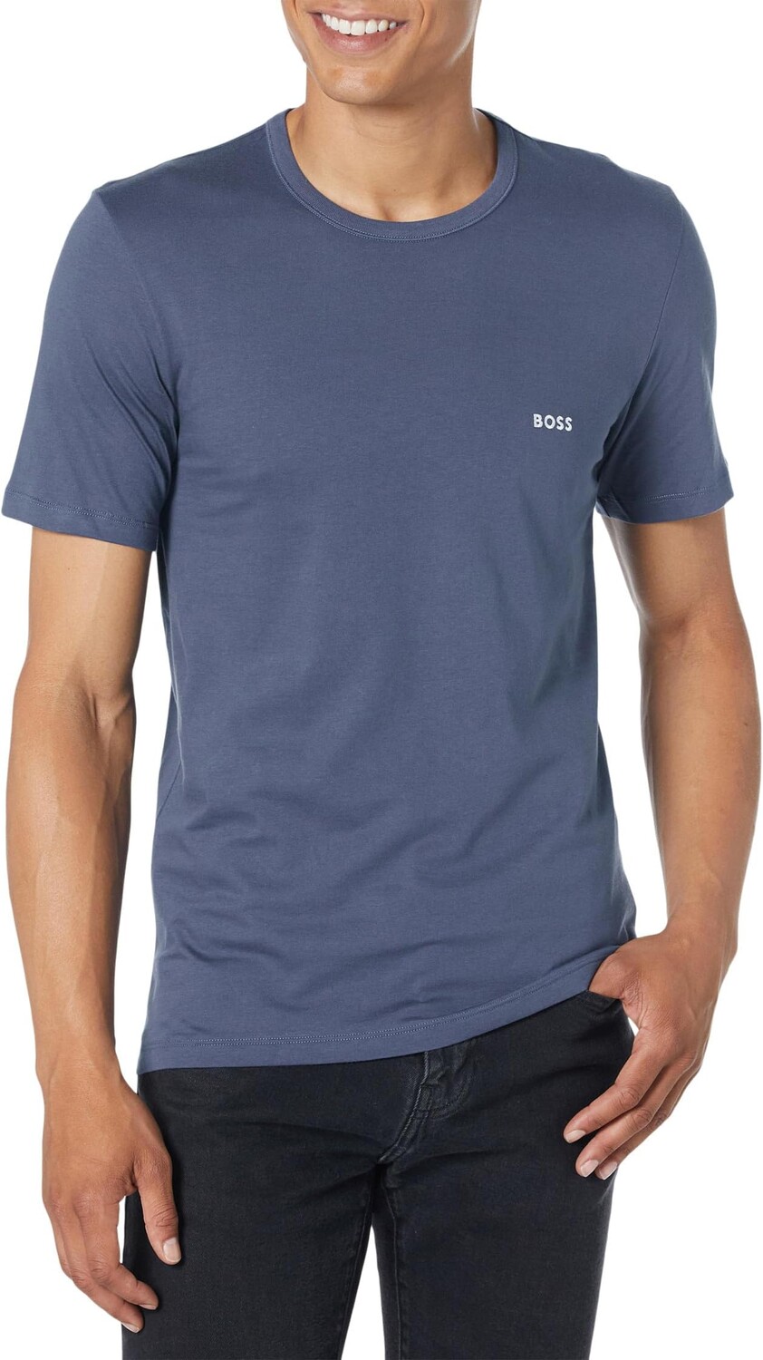 Классические футболки с круглым вырезом, набор из 3 шт. BOSS, цвет Dusty Blue/Bright Blue/Black
Классические футболки с круглым вырезом, набор из 3 шт. BOSS, цвет Dusty Blue/Bright Blue/Black
