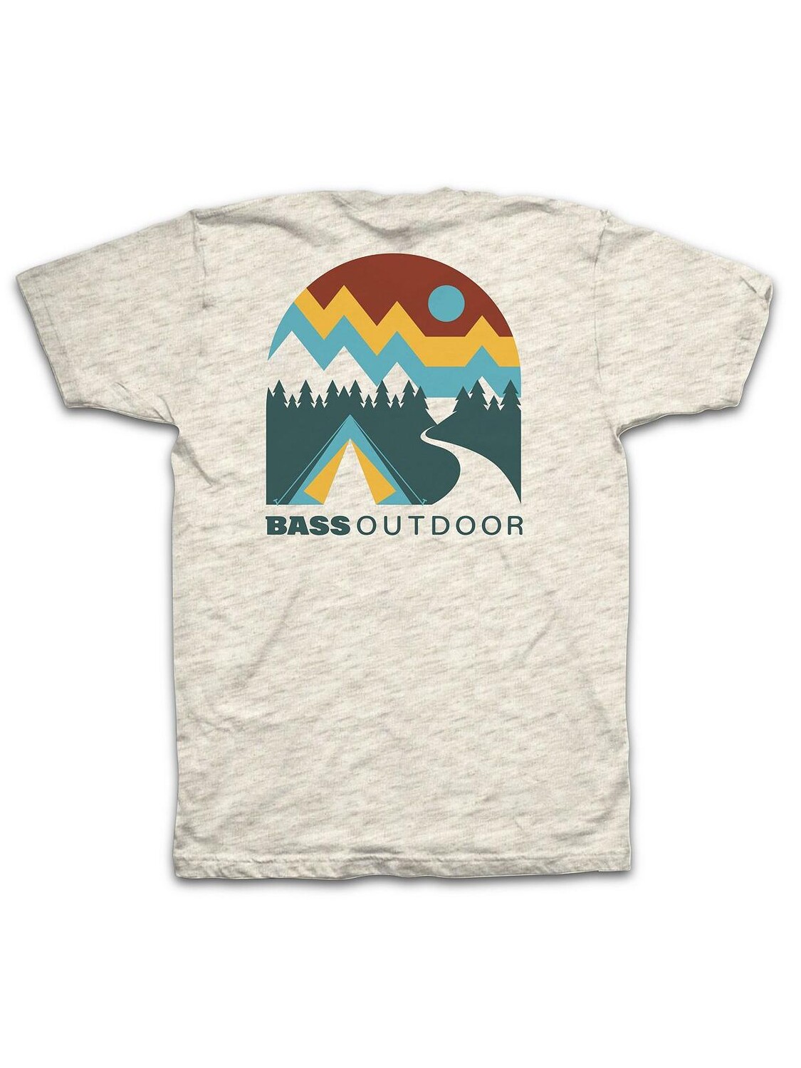 Мужская футболка с круглым вырезом и логотипом BASS OUTDOOR, цвет Oatmeal Heather
Мужская футболка с круглым вырезом и логотипом BASS OUTDOOR, цвет Oatmeal Heather