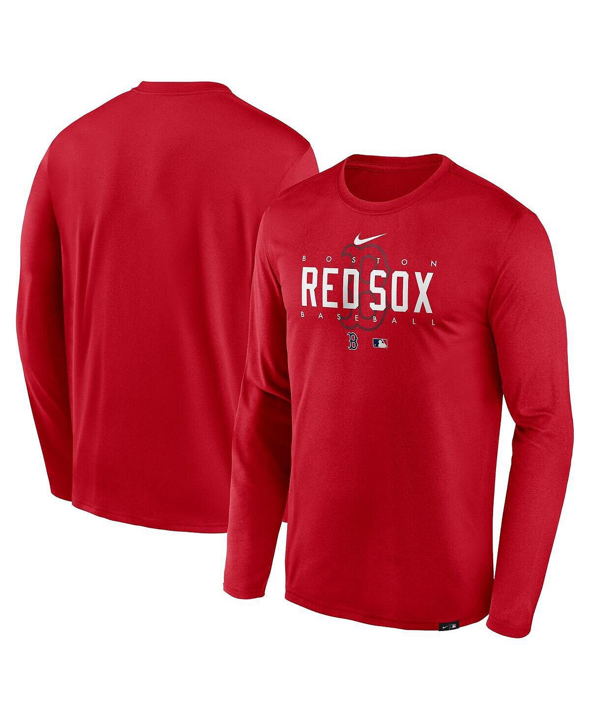 Мужская красная футболка с длинным рукавом Boston Red Sox Authentic Collection Team Logo Legend Performance Nike, Красный
Мужская красная футболка с длинным рукавом Boston Red Sox Authentic Collection Team Logo Legend Performance Nike, Красный