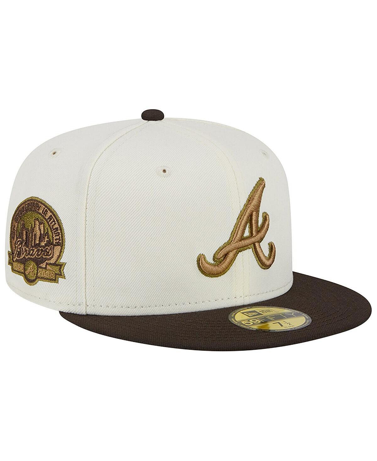 Мужская бело-коричневая приталенная шляпа Atlanta Braves 40th Anniversary in Atlanta 59FIFTY New Era
Мужская бело-коричневая приталенная шляпа Atlanta Braves 40th Anniversary in Atlanta 59FIFTY New Era