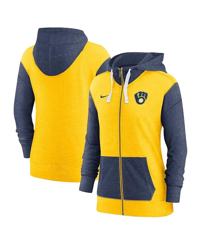 Женская толстовка с молнией во всю длину Milwaukee Brewers Gold Milwaukee Brewers Nike, золото
Женская толстовка с молнией во всю длину Milwaukee Brewers Gold Milwaukee Brewers Nike, золото