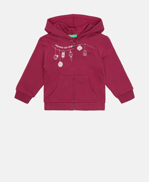 Толстовка с капюшоном United Colors of Benetton, бордовый
Толстовка с капюшоном United Colors of Benetton, бордовый