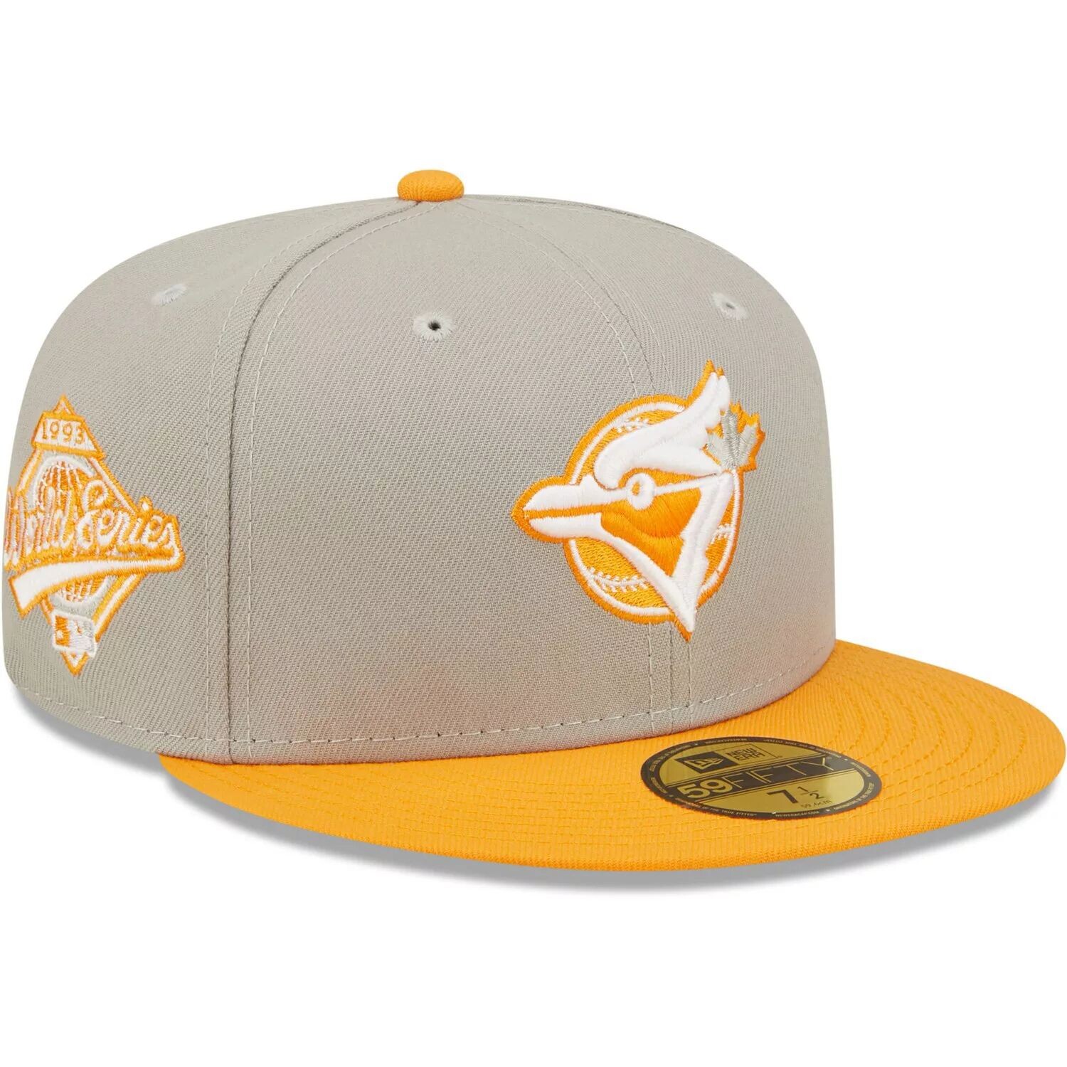 Мужская шляпа New Era Grey/Orange Toronto Blue Jays 1993 World Series Cooperstown Collection Undervisor 59FIFTY
Мужская шляпа New Era Grey/Orange Toronto Blue Jays 1993 World Series Cooperstown Collection Undervisor 59FIFTY