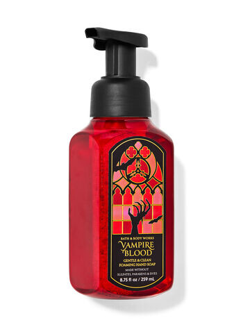 Нежное пенящееся мыло для рук Vampire Blood, 8.75 fl oz / 259 mL, Bath and Body Works
Нежное пенящееся мыло для рук Vampire Blood, 8.75 fl oz / 259 mL, Bath and Body Works
