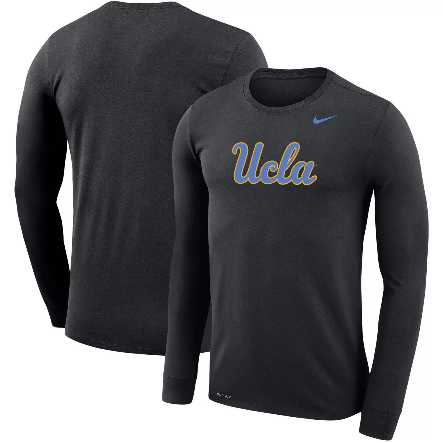 Мужская черная футболка с длинным рукавом и логотипом UCLA Bruins School Legend Performance Nike, Черный
Мужская черная футболка с длинным рукавом и логотипом UCLA Bruins School Legend Performance Nike, Черный