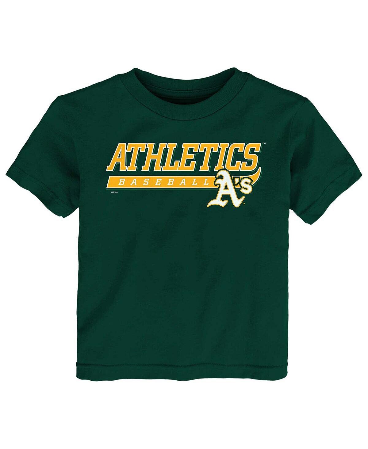 Зеленая футболка Oakland Athletics Take The Lead для мальчиков и девочек для малышей Outerstuff
Зеленая футболка Oakland Athletics Take The Lead для мальчиков и девочек для малышей Outerstuff