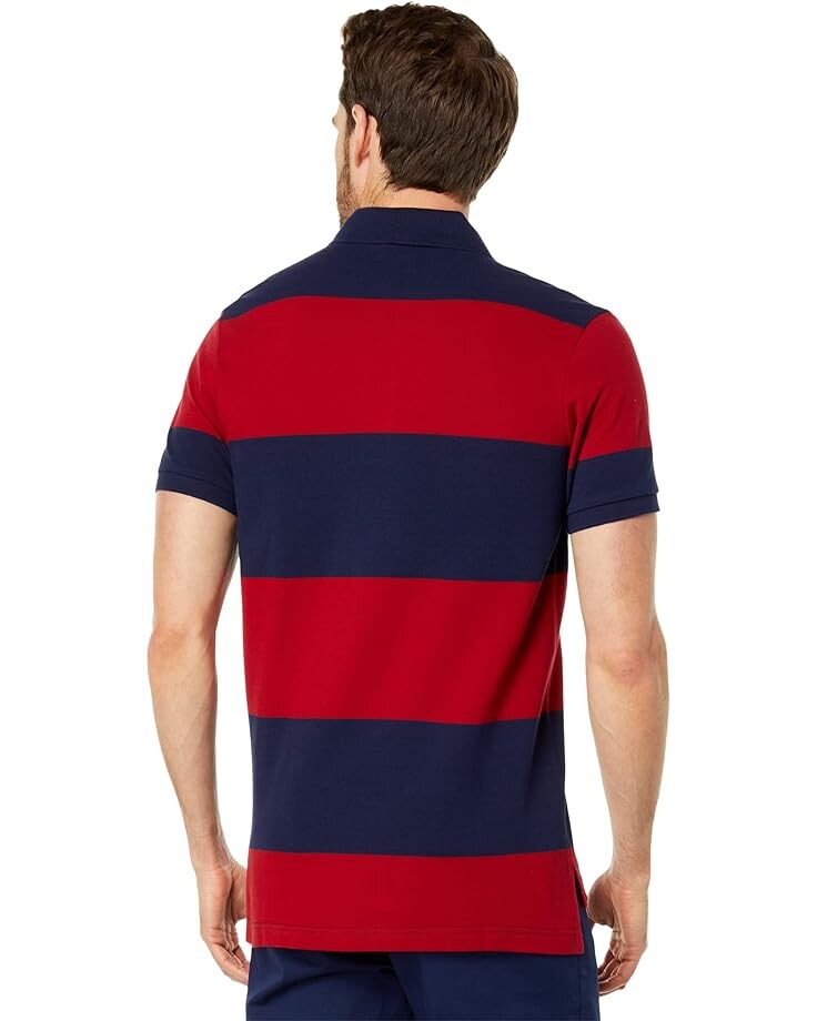 Рубашка U.S. POLO ASSN. Slim Fit Yarn-Dye Stripe Pique Knit Shirt, цвет Rythmic Red
Рубашка U.S. POLO ASSN. Slim Fit Yarn-Dye Stripe Pique Knit Shirt, цвет Rythmic Red
