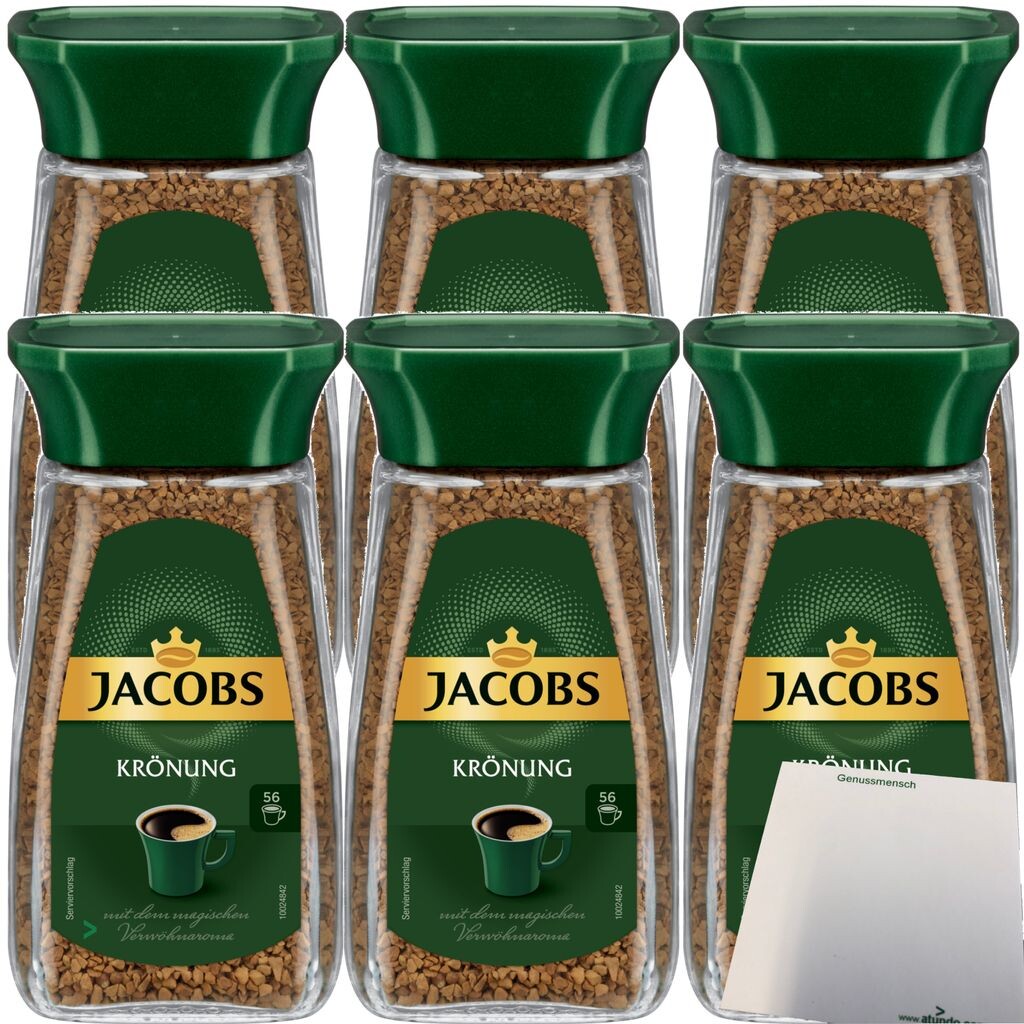Растворимый кофе Jacobs Krönung, растворимый кофе, упаковка 6 шт. (банка 6x100 г) + блок usy
Растворимый кофе Jacobs Krönung, растворимый кофе, упаковка 6 шт. (банка 6x100 г) + блок usy