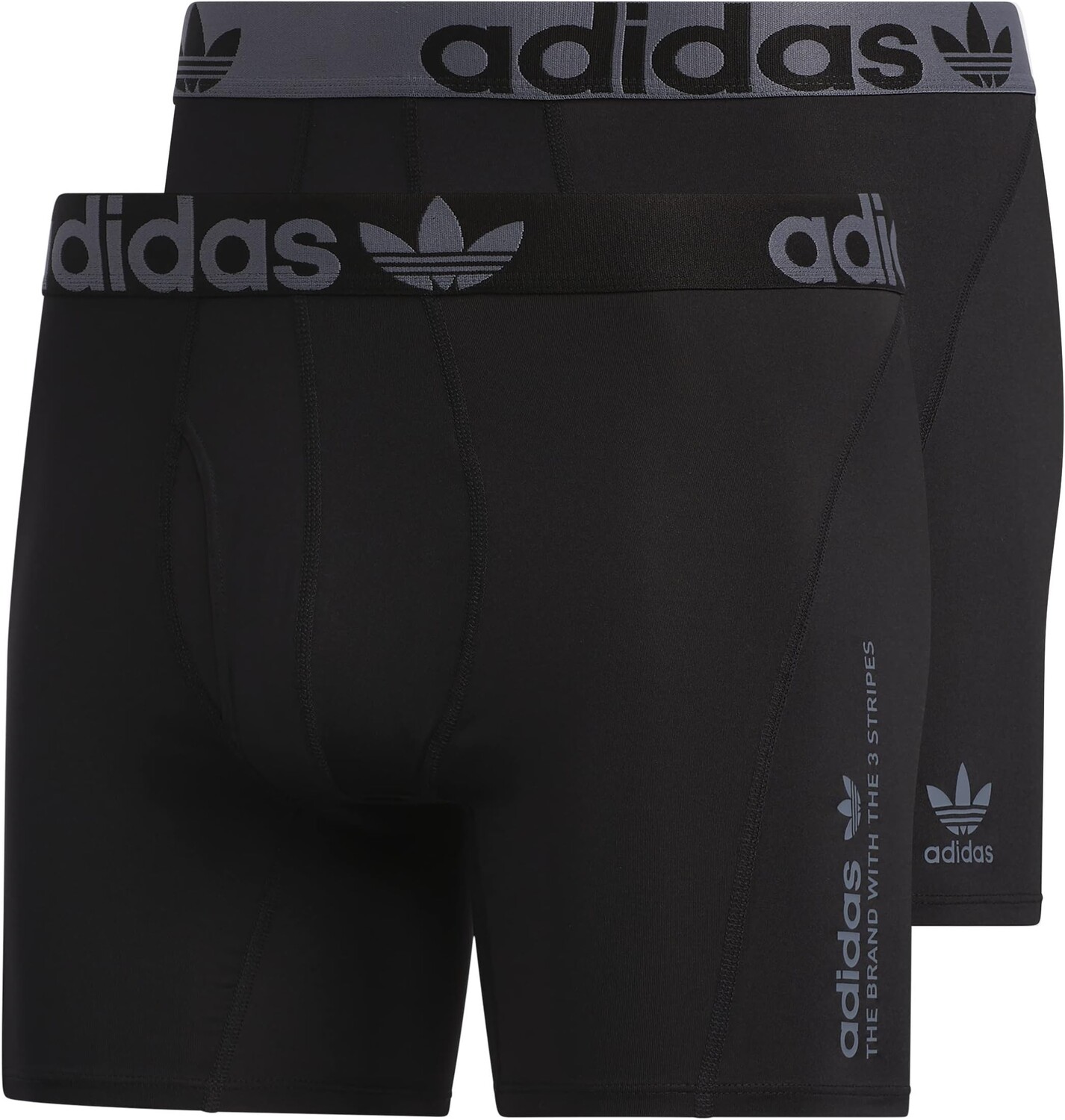Трусы-боксеры Trefoil Athletic Comfort Fit, комплект из 2 шт. adidas, цвет Black/Onix Grey
Трусы-боксеры Trefoil Athletic Comfort Fit, комплект из 2 шт. adidas, цвет Black/Onix Grey
