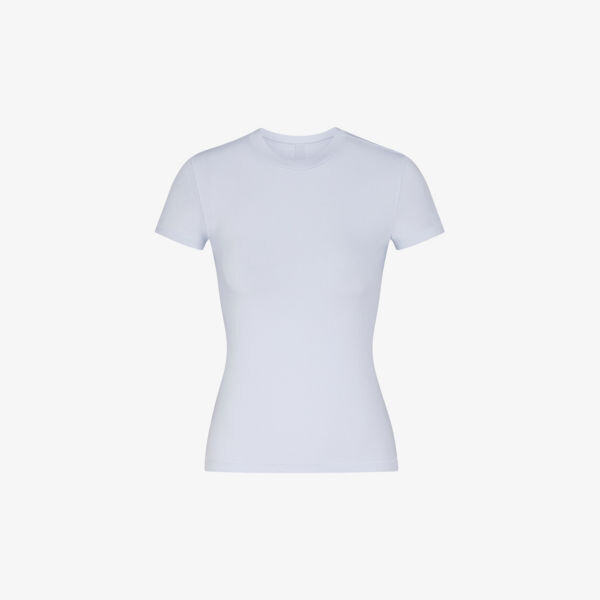 Футболка new vintage с короткими рукавами из эластичного хлопка Skims, цвет periwinkle
Футболка new vintage с короткими рукавами из эластичного хлопка Skims, цвет periwinkle
