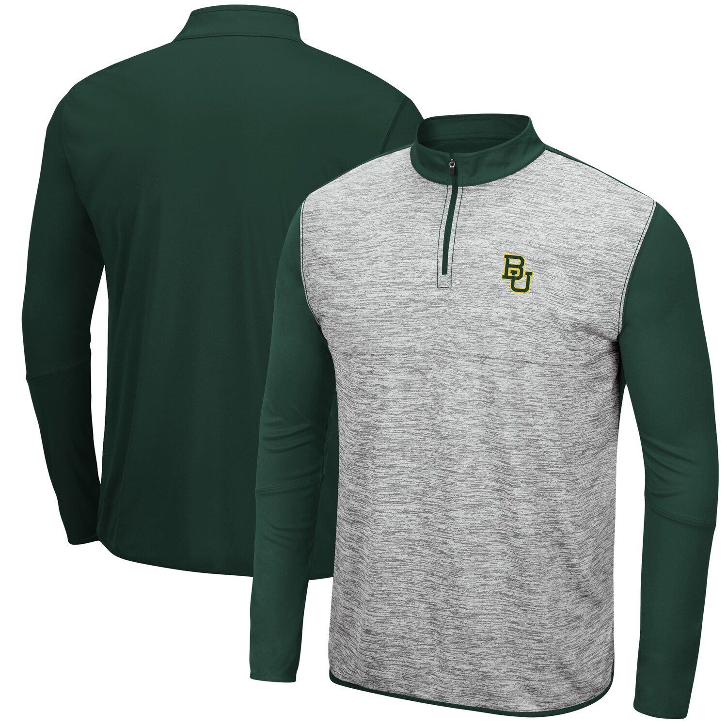 Мужская серо-зеленая куртка с застежкой-молнией Baylor Bears Prospect Colosseum, Зеленый
Мужская серо-зеленая куртка с застежкой-молнией Baylor Bears Prospect Colosseum, Зеленый