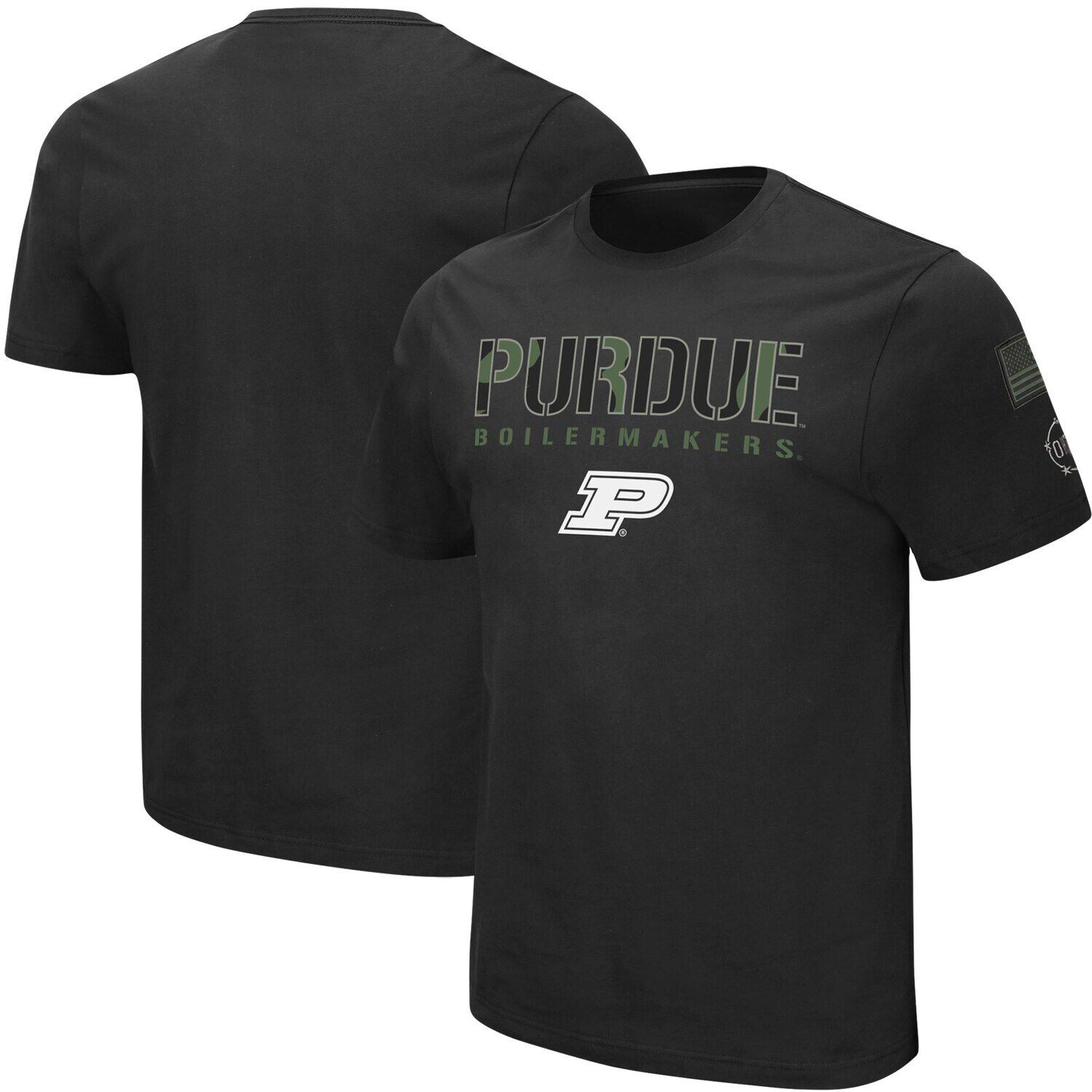Мужская черная футболка Purdue Boilermakers Big & Tall OHT Military Appreciation Informer Colosseum, Черный
Мужская черная футболка Purdue Boilermakers Big & Tall OHT Military Appreciation Informer Colosseum, Черный