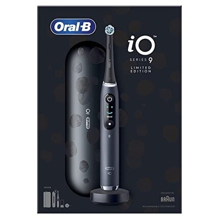 Электрическая зубная щетка Io Series 9 Special Edition с Bluetooth и 7 режимами чистки - черная, Oral-B
Электрическая зубная щетка Io Series 9 Special Edition с Bluetooth и 7 режимами чистки - черная, Oral-B